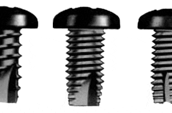 Thread cutting screws